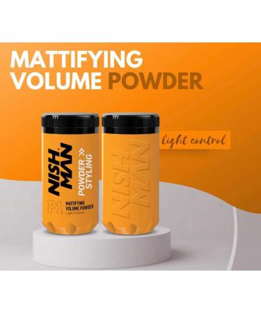 Nishman 2 Pack Mattifying Volume Wax Powder - Professional Hair Styling Product - Buy Online on GoSupps.com