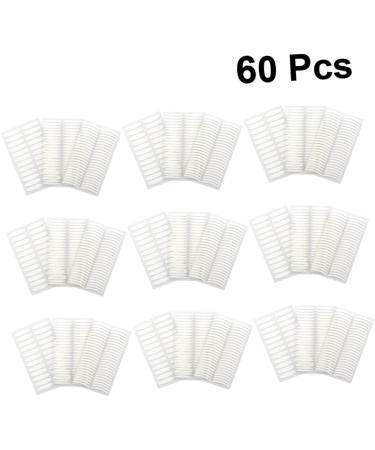 DOITOOL 120 Sheets Invisible Double Eyelid Stickers Slim Oval Shape Eyelid Sticker Instant Invisible Tape Makeup Breathable Lace Eyelid Tape Refill White Eye Patch Man Dedicated - Buy Online on GoSupps.com