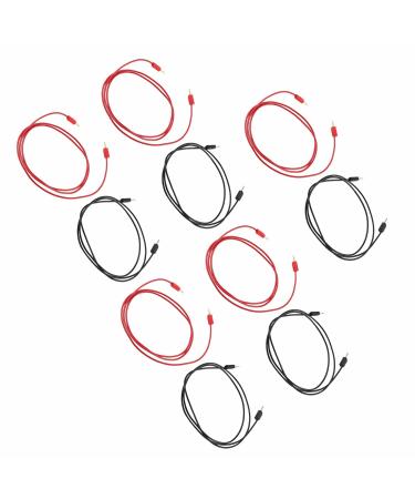 Banana Plug Test Line 2Mm - 10A PVC Plated Outlet Test Leads for Experiment & Trial - High Quality Test Cable - Buy Online on GoSupps.com