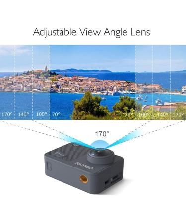 AKASO V50X Native 4K30fps WiFi Action Camera with EIS Touch Screen with 64GB MicroSD Card - Buy Online on GoSupps.com
