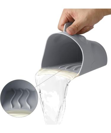 GanEn Baby Bath Rinse Cup - Cute Frog Shape Hair Shampoo Rinser for Toddlers (Grey) - Buy Online on GoSupps.com