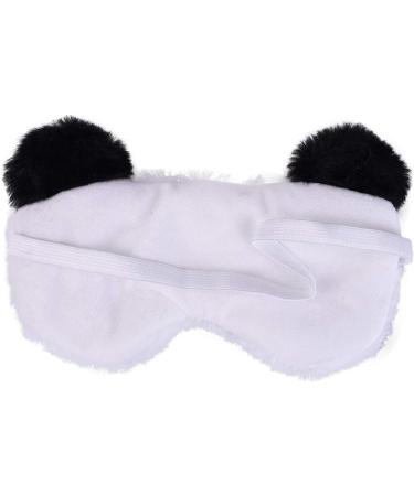 Ulife Mall Cute Panda Sleeping Mask | Soft Fluffy Plush Blindfold for Funny Novelty Sleep | Eye Cover Eyeshade for Girls Boys Women Men Kids | Perfect for Night Nap, Travel & Meditation - Buy Online on GoSupps.com