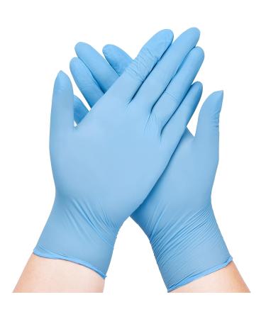 SwiftGrip 3-mil Blue Nitrile Exam Gloves - Latex-Free, Medical Grade, Food-Safe, Powder-Free, Non-Sterile - Medium 50 Count Box - Buy Online on GoSupps.com
