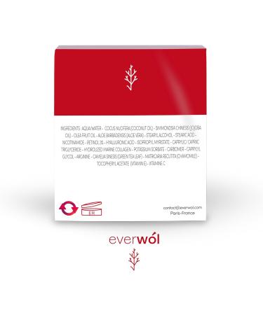 EVERWOL - New formula/Face moisturizer/Anti-wrinkle anti-spot cream RETINOL 3% collagen hyaluronic acid/Lightening anti-aging treatment/vitamin C / 50 ml - Buy Online on GoSupps.com