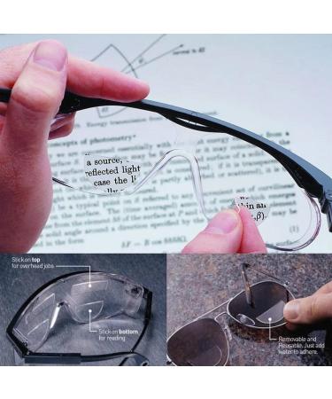 Buy Bifocal Reusable Glasses - Fluid Silicone Enlargement 150 Transparent - Buy Online on GoSupps.com