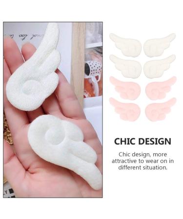 Frcolor White Pink Wing Hair Clips - Angel Wing Cartoon Hairpins & Plush Accessories for Women & Girls - Perfect Gift for Couples - Buy Online on GoSupps.com