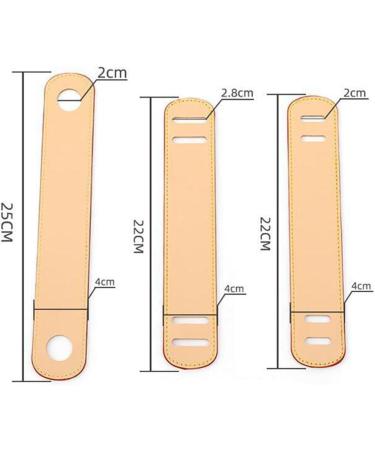 UxicRuya Leather Shoulder Strap Replacement Shoulder Rest for Laptop Case Tote Khaki S - Buy Online on GoSupps.com