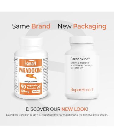 Supersmart Paradoxine 40mg - Grains of Paradise Extract - 12.5% 6-Paradol - Antioxidant & Fat Burner - 90 Capsules - Buy Online on GoSupps.com