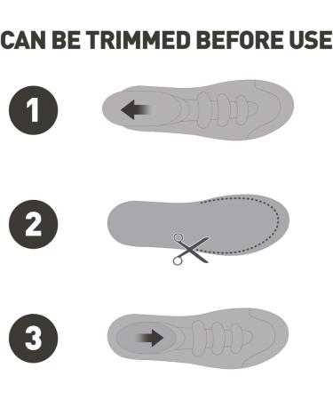 Sorbothane Sorbo Pro Insoles | Shock-Absorbing Shoe Soles for Soccer Running & Walking | Pronation Control FootBeds for Heel Spur & Shin Splints - Available in Multiple Sizes - Buy Online on GoSupps.com