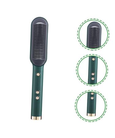 Buy Electric Hair Straightening Comb & Self-Curling Tools - Heated Hair Straightener Brush & Hot Comb for Effortless Styling - Buy Online on GoSupps.com