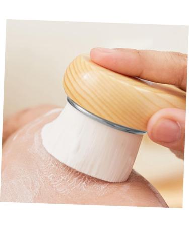 minkissy 1pc for Cleaning Facial Brush Skin Cleaning Brush Soft Bristle Brush Facial Cleansing Facial Exfoliation Brush Skin Cleaning Scrub Brush Soft Brush Face Wooden - Buy Online on GoSupps.com