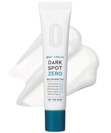 BE THE SKIN BHA+ Dark Spot Zero Cream - Pore Minimizer Face Moisturizer with Niacinamide Tranexamic Acid - for Evens Skin Tone Pore Tightening Barrier Strenghtening 1.01oz.