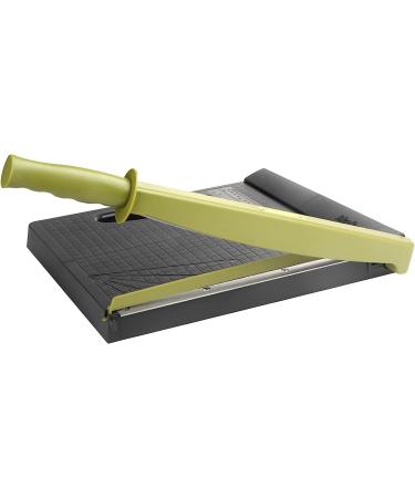 A4 Paper Cutter Guillotine  12" Cut Length  16 Sheets Capacity  Portable Stack Paper Trimmer  Foldable Design for Office Home School Paper Photo Cardstock Label Cutter - Buy Online on GoSupps.com