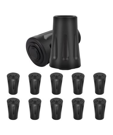 12 pieces Nordic walking pads trekking rubber buffer asphalt rubber buffer for all common Nordic walking sticks - with a diameter of 11mm - Buy Online on GoSupps.com
