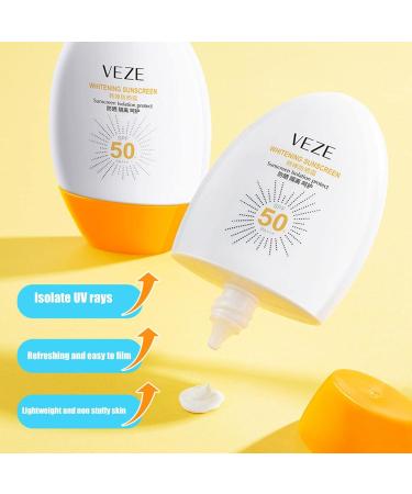 Facial Sunscreen - Refreshing Moisturizing & Anti-Dark Spot Sunscreen 45ml Water & Sweat Resistant & Sloane Reef Friendly Sun Protection - Buy Online on GoSupps.com