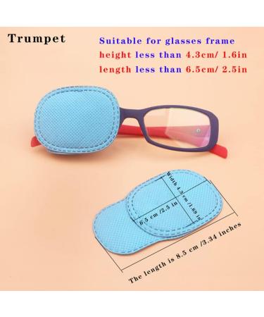 6-Pack Children's Eye Patch for Amblyopia & Strabismus Treatment - Reusable Medical Patch (Small Rose Pink) - Buy Online on GoSupps.com