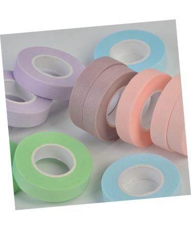 minkissy 16 Rolls Tape Makeup Tape Lashes Tool Eyelash Tape for Lash Extensions Foam Lash Tape Grafting Electric Tape White Breathable Eyelash Tapes Medical Cotton Stem Tape Roll - Buy Online on GoSupps.com