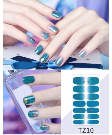 Kalolary Nail Sticker & Nail File Set - Self-Adhesive Nail Art Design for Stunning Manicures | International Shipping - Buy Online on GoSupps.com