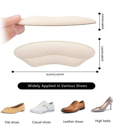 Shoe Heel Grips Cushions Inserts - Prevent Pain & Blister - 6 Pairs - Buy Online on GoSupps.com