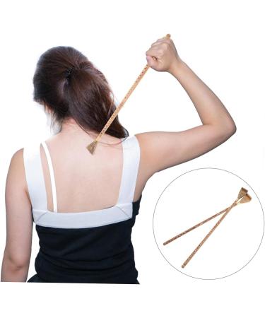 Shop Tovinanna 2-in-1 Ergonomic Back & Scalp Massage Tool - Sustainable Wooden Scratcher for Women | International Shipping Available - Buy Online on GoSupps.com