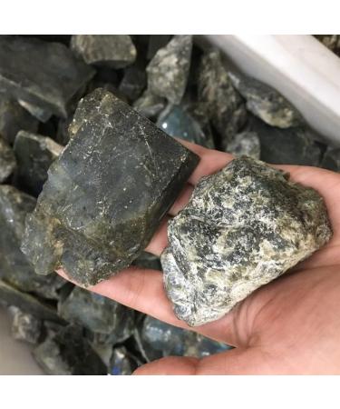 Specimen 2pcs Natural Rough Quartz Specimen Labradorite Crystal Samples 120-130g - Buy Online on GoSupps.com