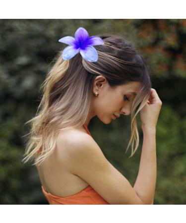 4Pcs Flower Hair Claw Clips for Women - Strong Hold Jaw Clip for Thin, Thick, Curly Hair - Hair Accessories - Buy Online on GoSupps.com