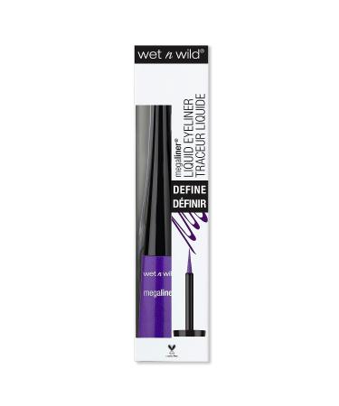 Wet n Wild MegaLiner Liquid Eyeliner - Electric Purple | Long Lasting Formula - Buy Online on GoSupps.com