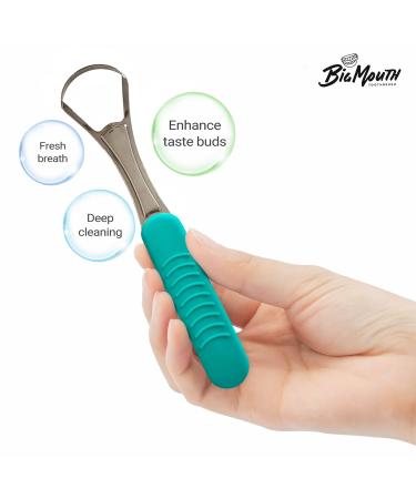 Big Mouth Tongue Scraper | Ultimate Oral Hygiene Tool for Fresh Breath & Taste - Shop Internationally - Buy Online on GoSupps.com