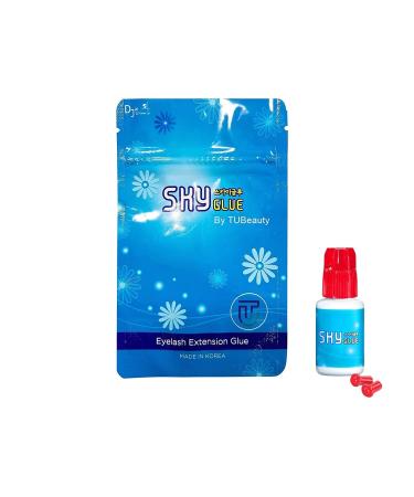 Buy Sky Glue S+ 5ml Strong Eyelash Extension Adhesive with Eye Pads & Brushes | Fast Drying & Long Lasting | TUBeauty - Buy Online on GoSupps.com