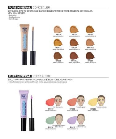 KISS Ruby Kiss High Definition Pure Mineral Concealer RMC5A - Chocolate Brown - Buy Online on GoSupps.com