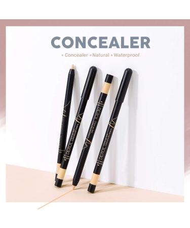 KISSIO Under Eye Concealer Pencil - Acne & Freckles Cover | Waterproof & Long-lasting (04#MILKTEA) - Buy Online on GoSupps.com