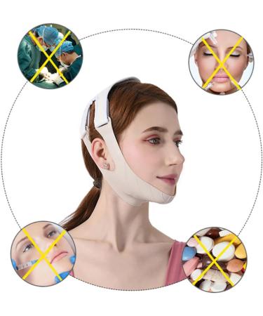 FOMIYES 1pc Thin Belt Strap Beauty Double Chin Strap Beauty Facial Beauty Supply V Woman Silica Gel Major Lifting Belt - Buy Online on GoSupps.com