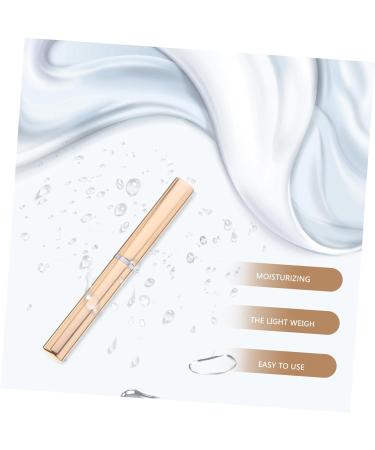 Buy Housoutil Portable Smudge Stick & Tricolor Lip Brush - Golden Makeup Tool for Perfect Lip Application - International Shipping Available - Buy Online on GoSupps.com
