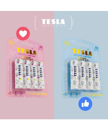 Buy Tesla Alkaline AAA Batteries for Toys - 4 Pack | International Shipping Available - Buy Online on GoSupps.com