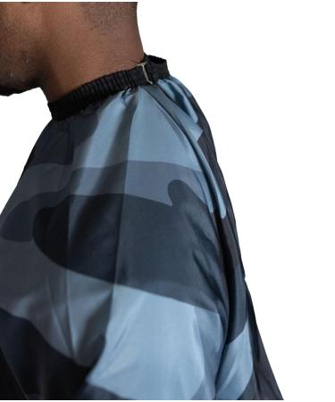 Professional Barber Capes - Dark Camouflage | Premium Quality International Shipping - Buy Online on GoSupps.com