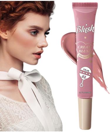  G n rique Cream Blush Cheeks Liquid Mousse Formula 4.84x0.98in Long Wearing Hydrating Tint Matte Natural Glow Finish Blendable Lightweight for Cheeks Lips Makeup - Buy Online on GoSupps.com