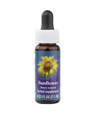 Flower Essence Services Sunflower Dropper Herbal Supplements 0.25 Ounce
