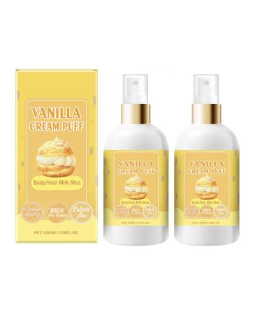 Vanilla Cream Puff Body Milk Mist Vanilla Cream Puff Body And Hair Milk Mist Vanilla Cream Puff Vanilla Cream Puff Mist Vanilla Body Spray Vanilla Cream Puff (vanulla 2) vanulla 2