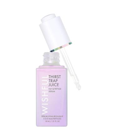 Wishful Thirst Trap Juice Hyaluronic Acid & Peptide Hydrating Facial Serum 1.0 oz/ 30 mL