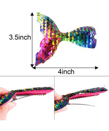 8-Piece Mermaid Hair Clip Set for Women & Girls - Stylish Hairpins for Styling - Perfect Gifts option - Buy Online on GoSupps.com