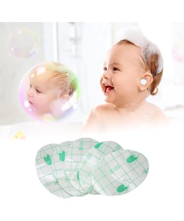 60 Piece Waterproof Ear Stickers for Kids - Disposable UltraThin Polyethylene Adhesive Ear Patches for Swimming & Shower Use - Buy Online on GoSupps.com