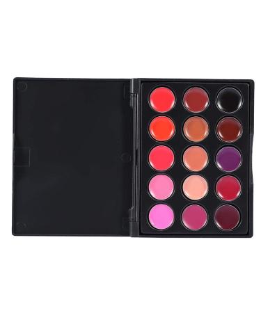15 Colors Lip Gloss Palette - Professional Makeup Set & Personal Use | Camouflage Lipstick Case - Buy Online on GoSupps.com