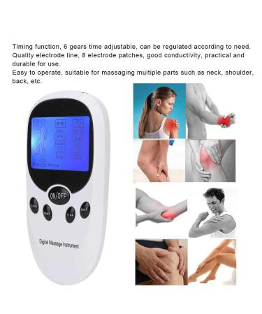 Digital Tens/EMS Muscle Massager | 3-in-1 Pain Relief Device with Electrodes | International Shipping Available - Buy Online on GoSupps.com