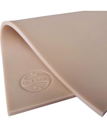 TrueSkin Tattoo Practice Skin - 8.5 x 11 Fake Skin for Tattoo & Microblading Practice - Buy Online on GoSupps.com