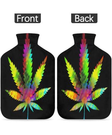 Shop Colorful 2L Hot Water Bottle with Fluffy Cover | Cozy Relief for Pain in Back Neck & Shoulders - Buy Online on GoSupps.com