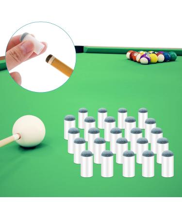 Prasacco 13mm Pool Cue Tips - 24 Pack | Slip-On Billiard Cue Tip Replacement - Buy Online on GoSupps.com