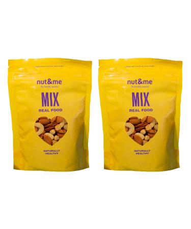 Natural dried fruit mix 300 gr nut&me | Gluten free | Vegan | Premium quality | High in protein and fiber | Keto | Pack 2x150 gr