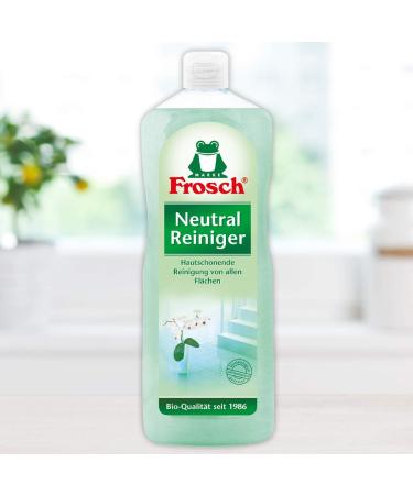 Frosch Neutral Cleaner 10-Pack (10 x 1L) - Eco-Friendly All-Purpose Cleaner for International Shipping - Buy Online on GoSupps.com