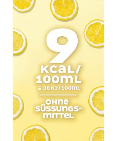 Granini Ultra Light Lemon Soda - 6x1L | Refreshing Vegan 9kcal/100ml No Sweeteners or Preservatives - Buy Online on GoSupps.com