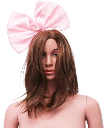 FRCOLOR Huge Bow Headband Bowknot Hair Hoop Halloween Christmas Hair Band Hoop Party Hair Accessories for Woman Girl (Pink) - Buy Online on GoSupps.com